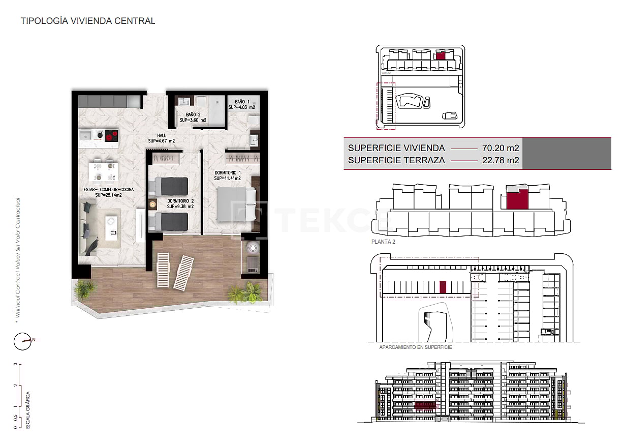 Пентхаус в Сан-Мигель де Салинас, Испания, 72 м² - фото 13