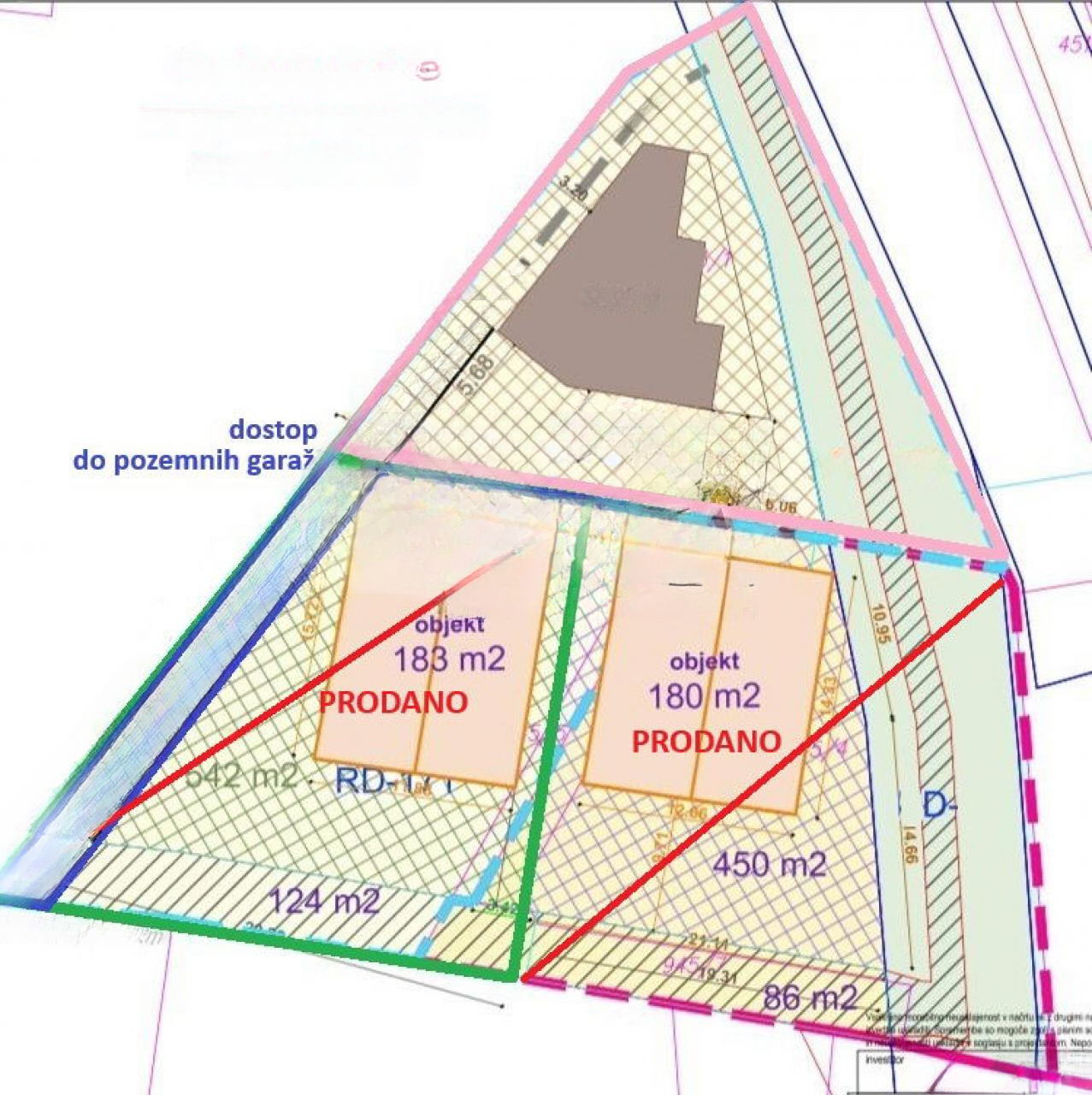 Земля в Любляне, Словения, 651 м² - фото 1