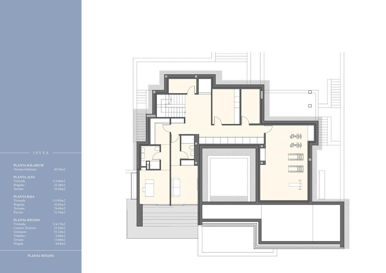 Вилла в Хавее, Испания, 461 м² - фото 11