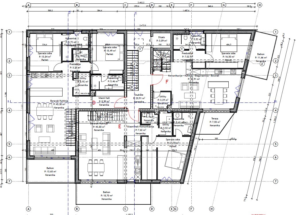 Квартира в Ровини, Хорватия, 176 м² - фото 14