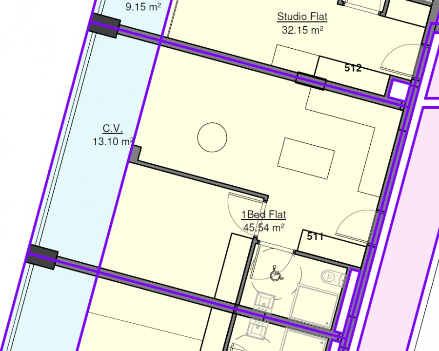 Апартаменты в Лимасоле, Кипр, 51 м² - фото 19