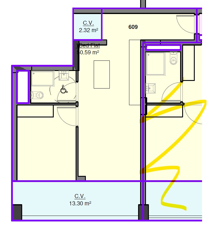 Апартаменты в Лимасоле, Кипр, 56 м² - фото 19