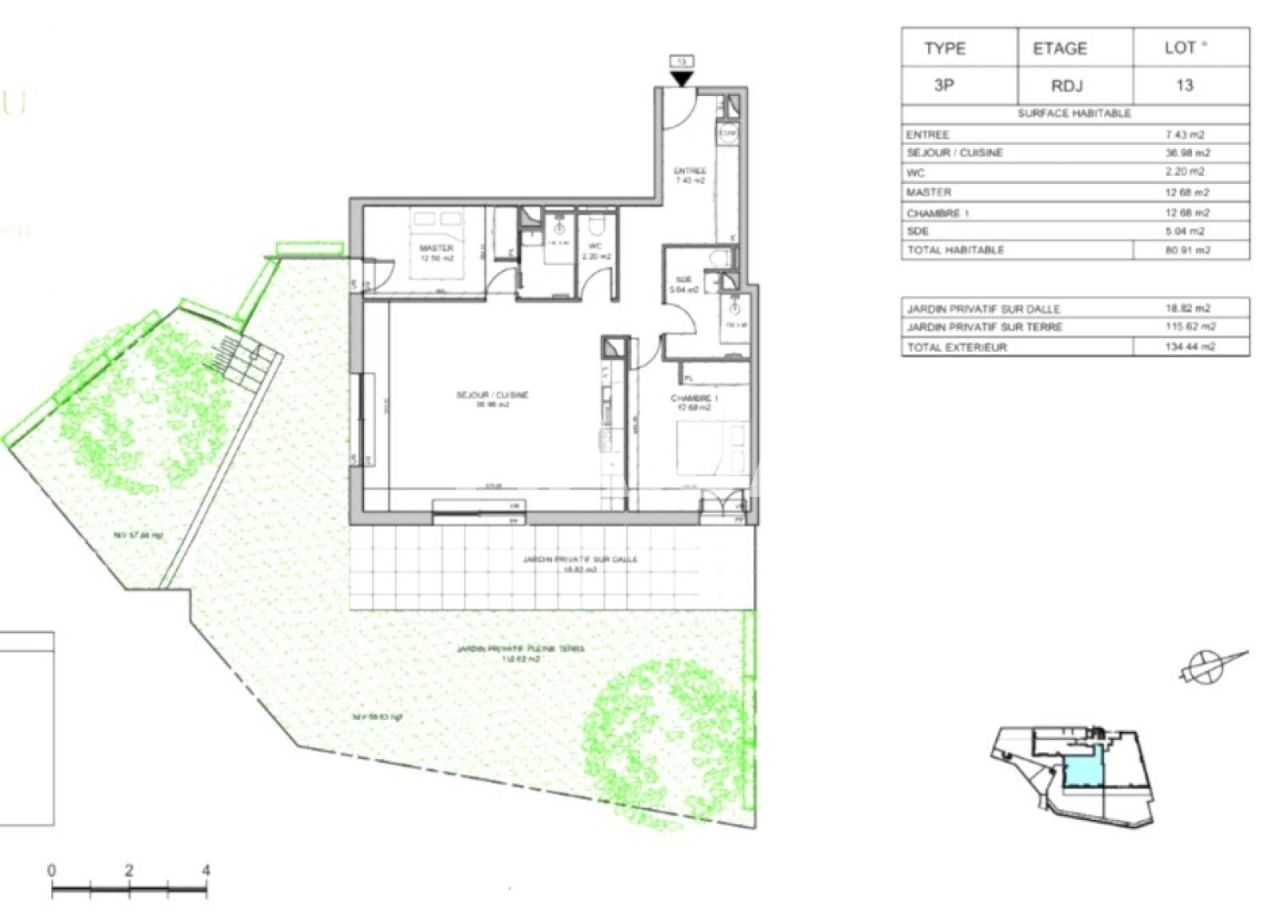 Апартаменты в Каннах, Франция, 81 м² - фото 4