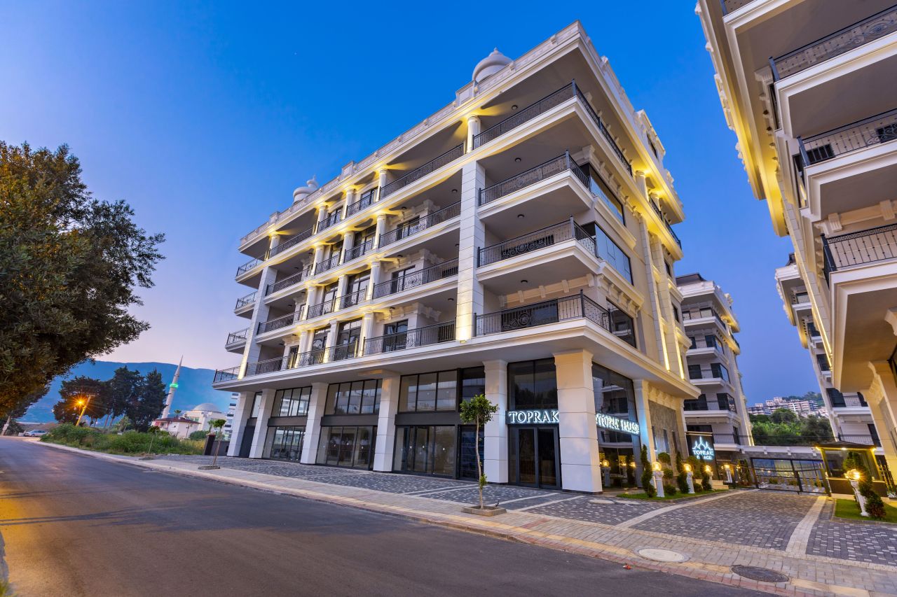 Апартаменты в Алании, Турция, 100 м² - фото 12