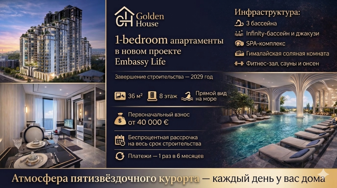 Квартира в Паттайе, Таиланд, 36 м² - фото 1