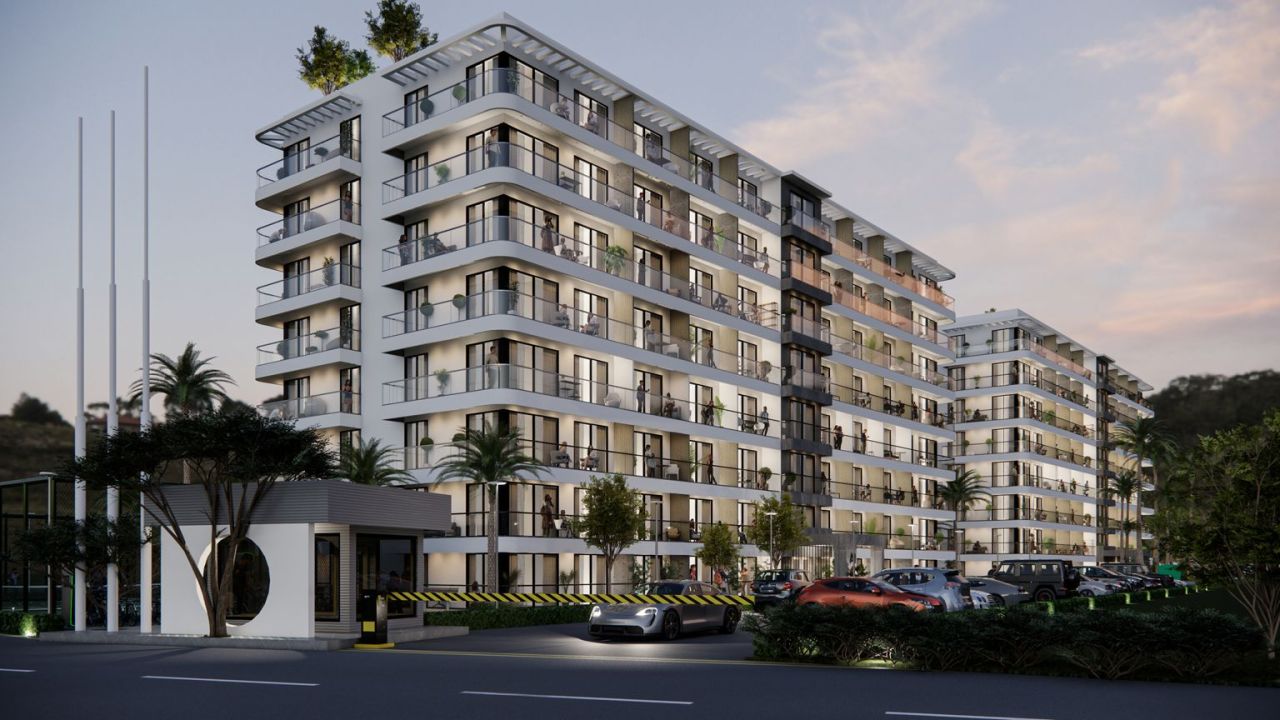 Апартаменты в Гюзельюрте, Кипр, 37 м² - фото 9