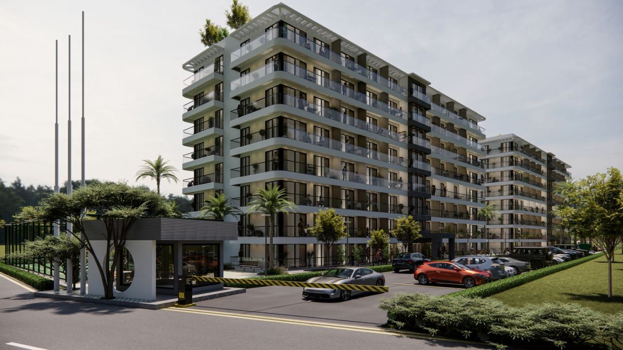 Апартаменты в Гюзельюрте, Кипр, 37 м² - фото 1