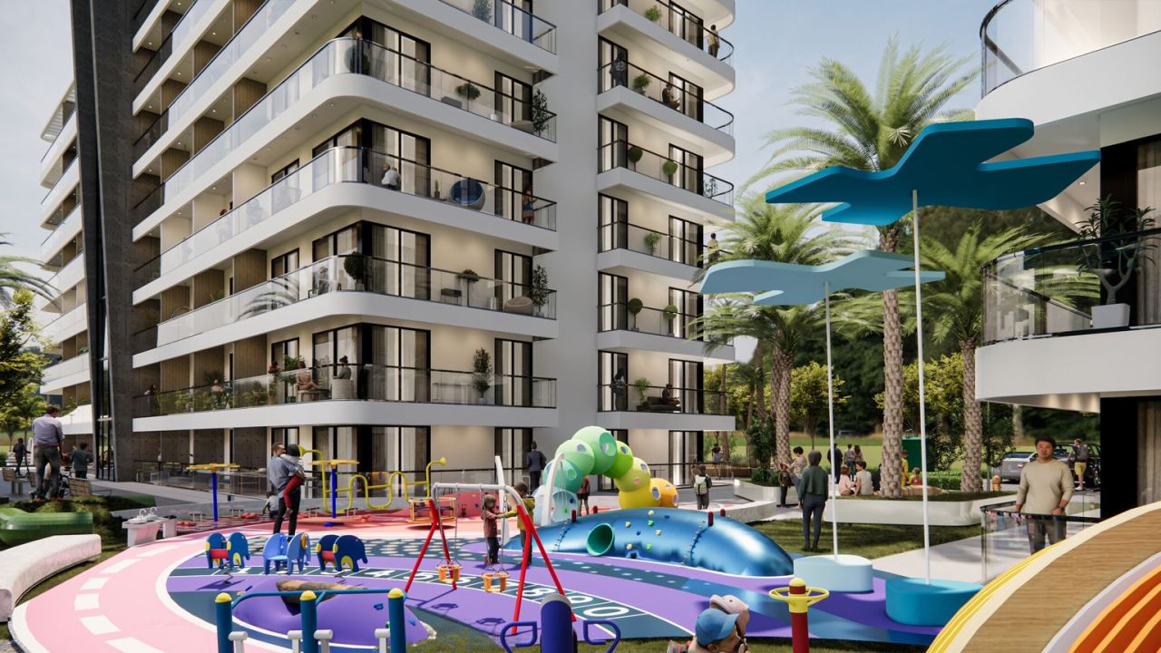 Апартаменты в Гюзельюрте, Кипр, 37 м² - фото 6