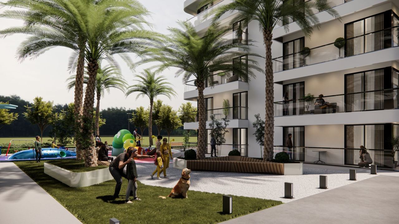 Апартаменты в Гюзельюрте, Кипр, 37 м² - фото 7