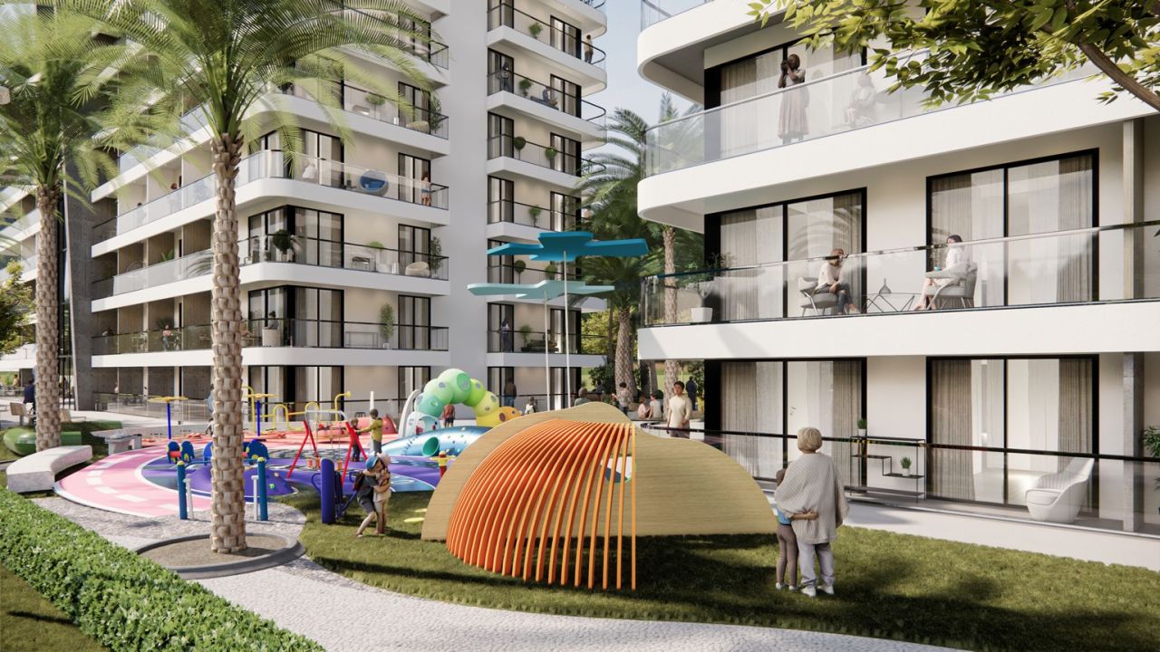 Апартаменты в Гюзельюрте, Кипр, 37 м² - фото 3