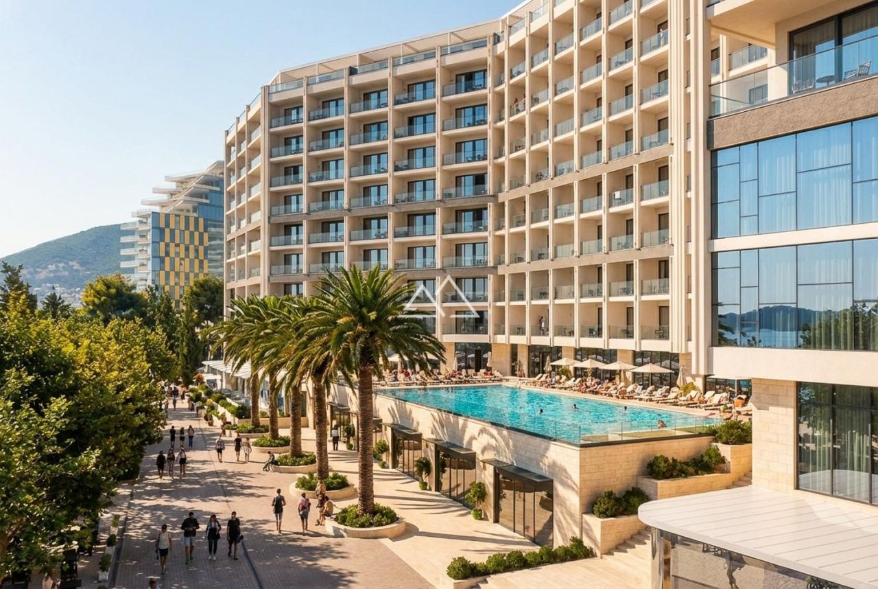 Апартаменты в Бечичи, Черногория, 58 м² - фото 2