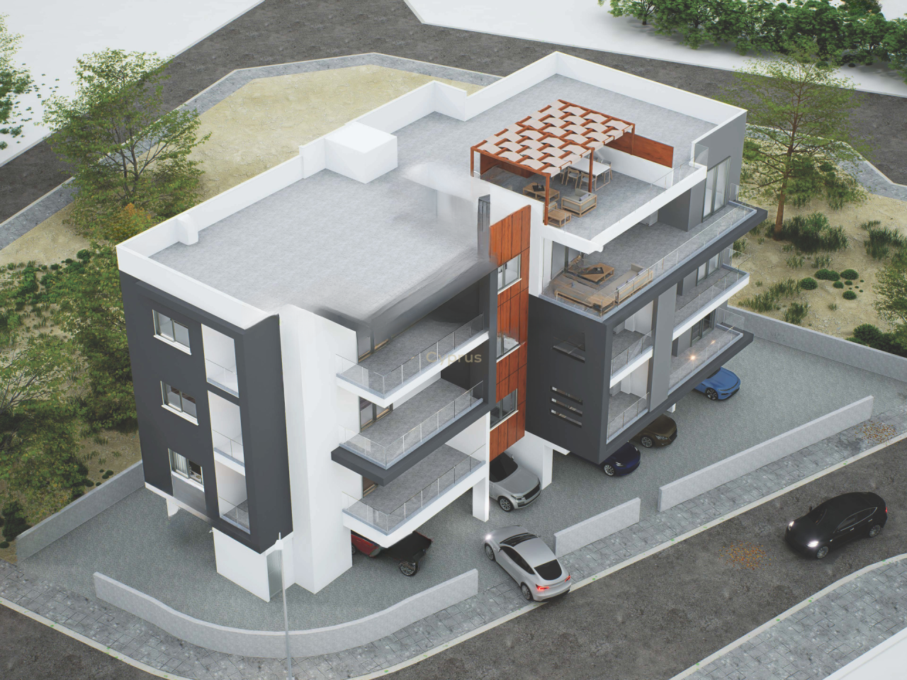 Квартира в Пафосе, Кипр, 52 м² - фото 1