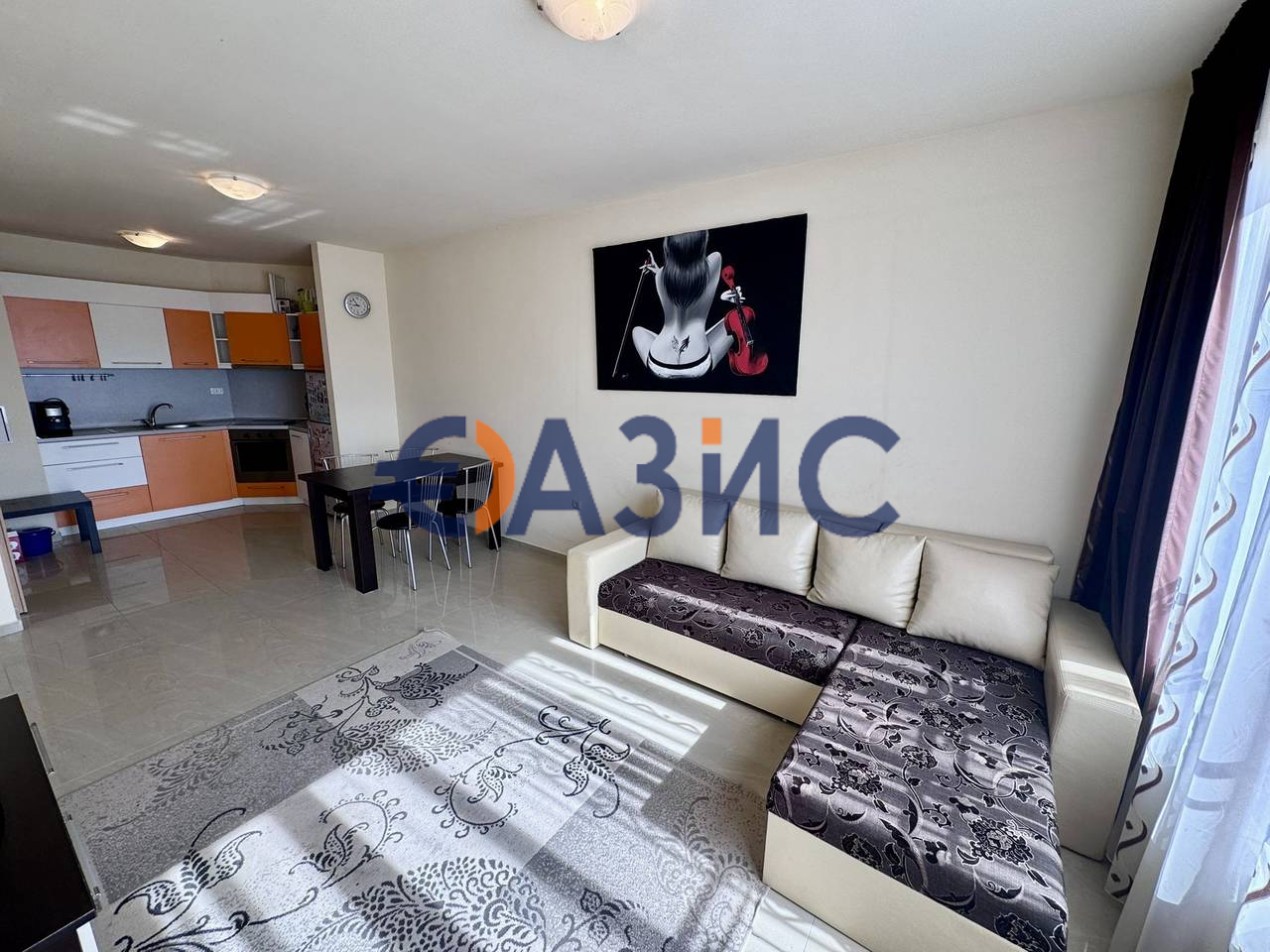 Апартаменты на Солнечном берегу, Болгария, 64 м² - фото 1