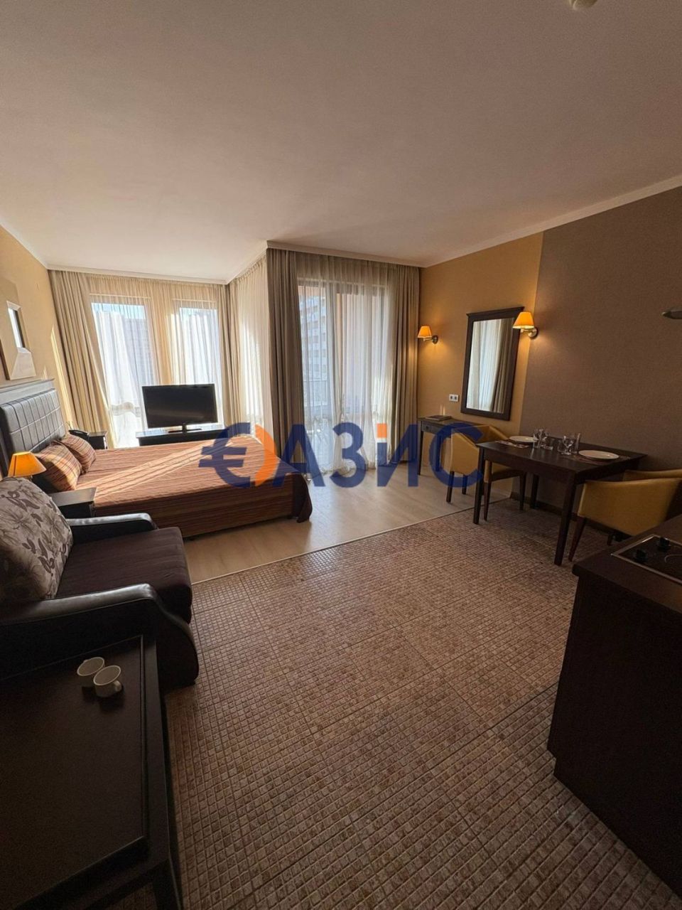 Апартаменты на Солнечном берегу, Болгария, 50 м² - фото 1