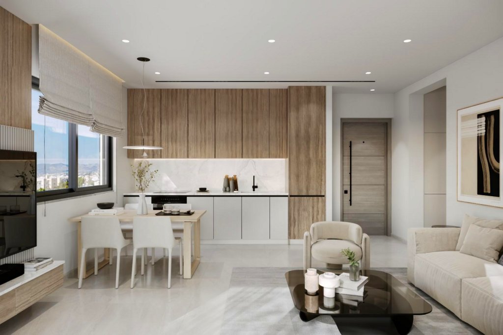 Апартаменты в Пафосе, Кипр, 91.55 м² - фото 6