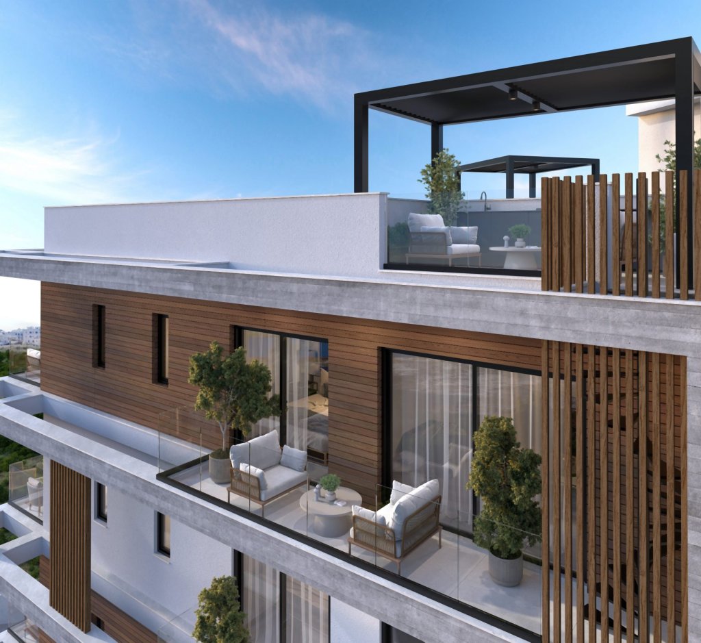 Апартаменты в Пафосе, Кипр, 56.6 м² - фото 9