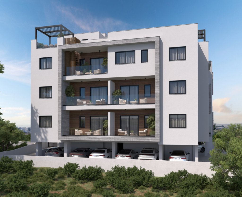 Апартаменты в Пафосе, Кипр, 56.6 м² - фото 12