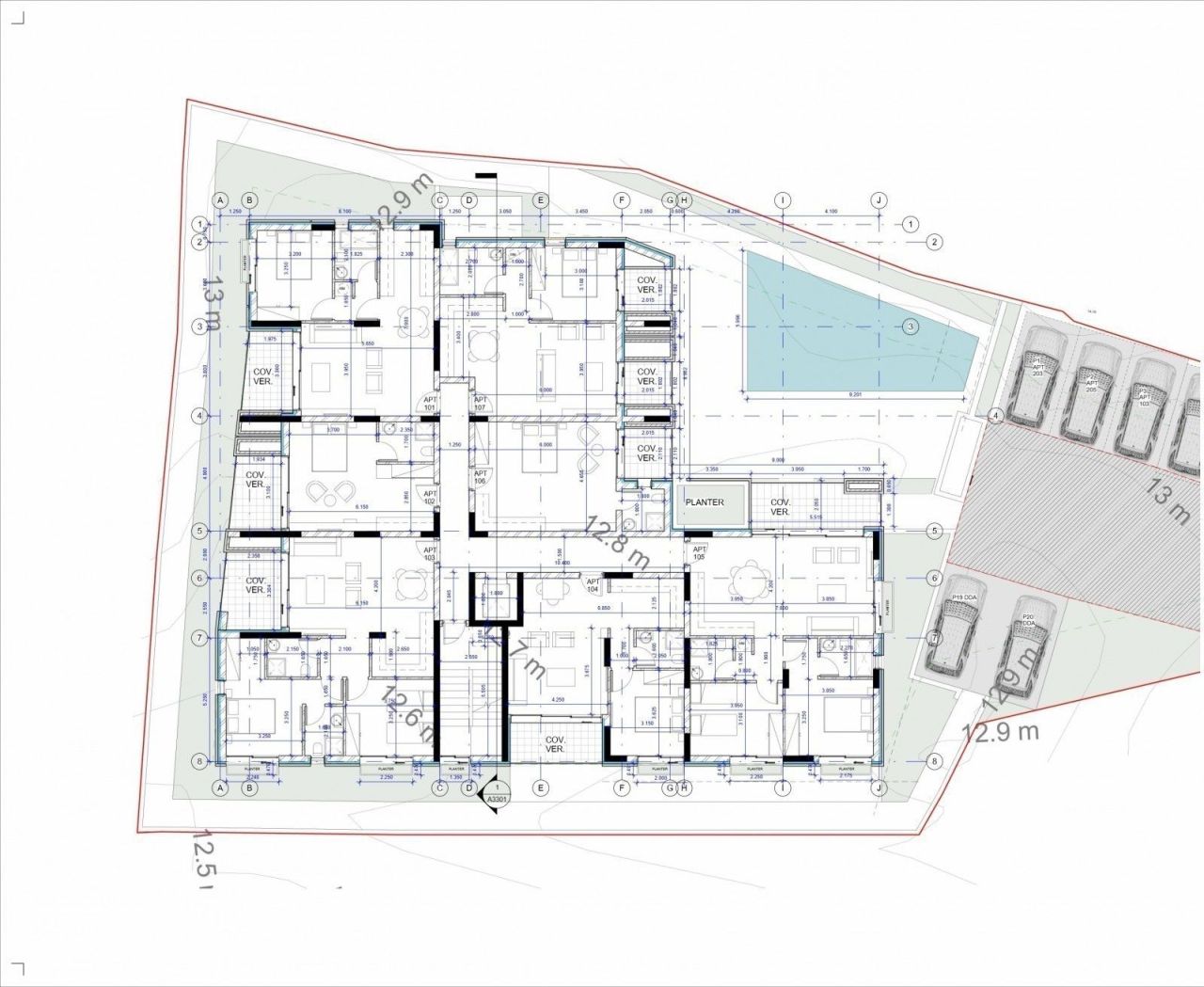 Студия в Пафосе, Кипр, 39 м² - фото 10