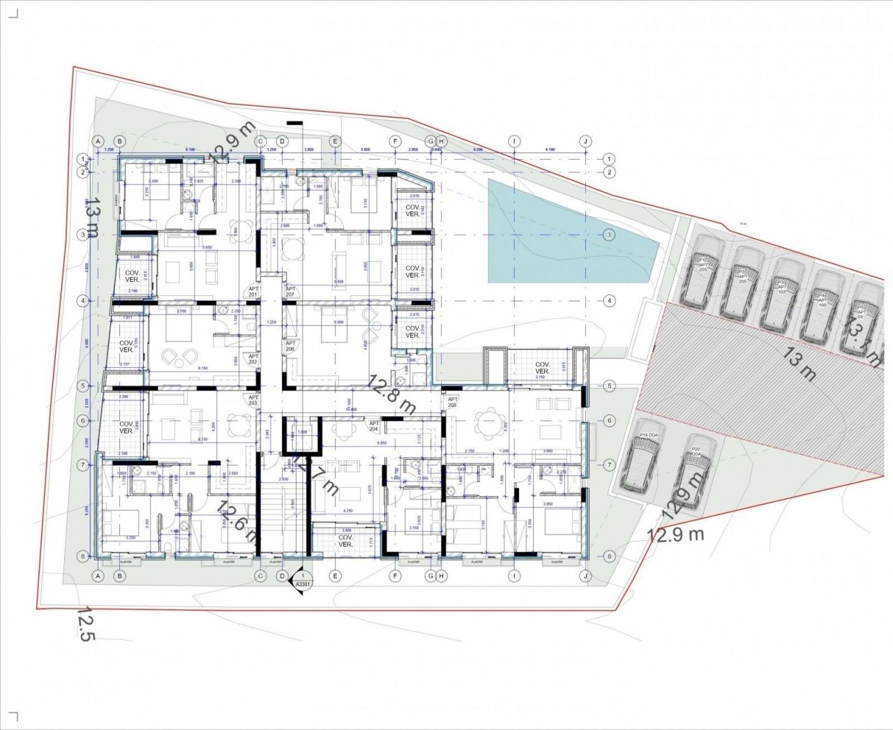 Апартаменты в Пафосе, Кипр, 63 м² - фото 12