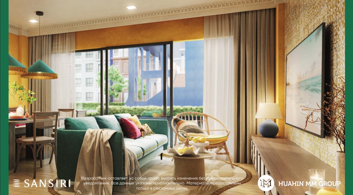 Апартаменты в Хуахине, Таиланд, 50 м² - фото 6