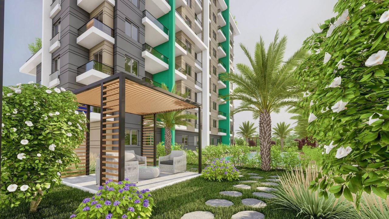 Квартира в Мерсине, Турция, 45 м² - фото 3