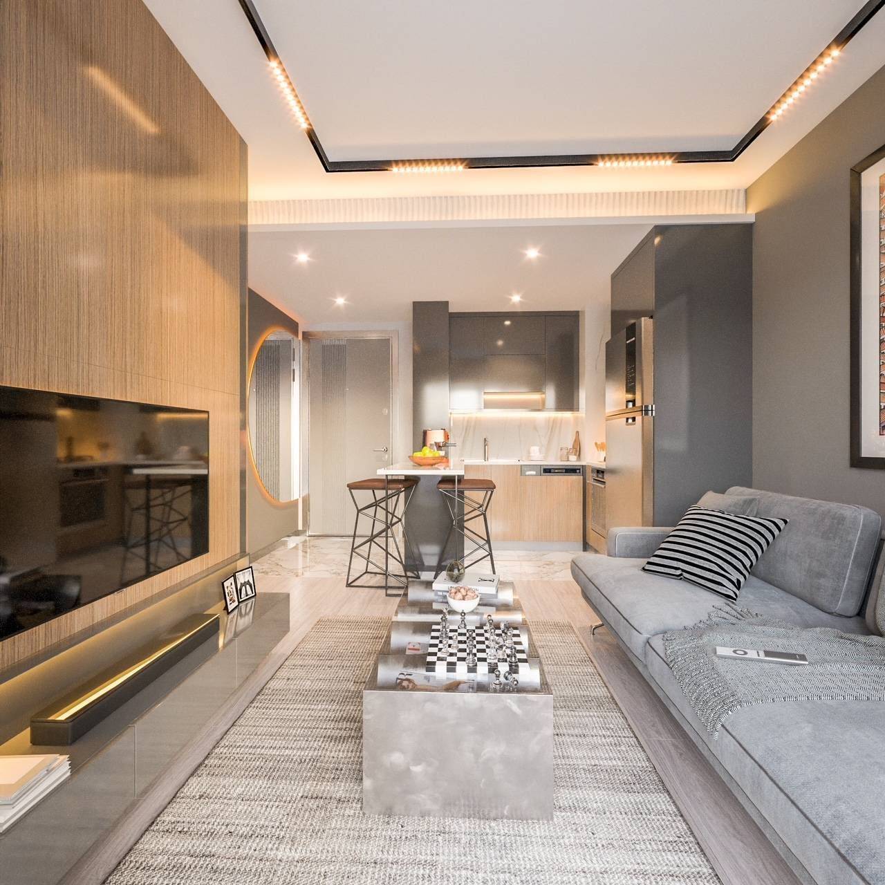 Квартира в Мерсине, Турция, 45 м² - фото 8