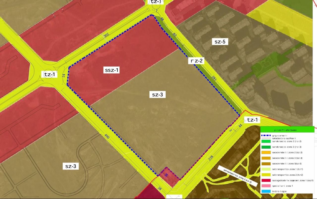 Земля в Тбилиси, Грузия, 1 600 м² - фото 6