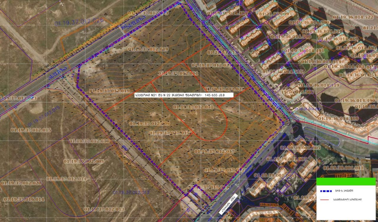 Земля в Тбилиси, Грузия, 1 600 м² - фото 5