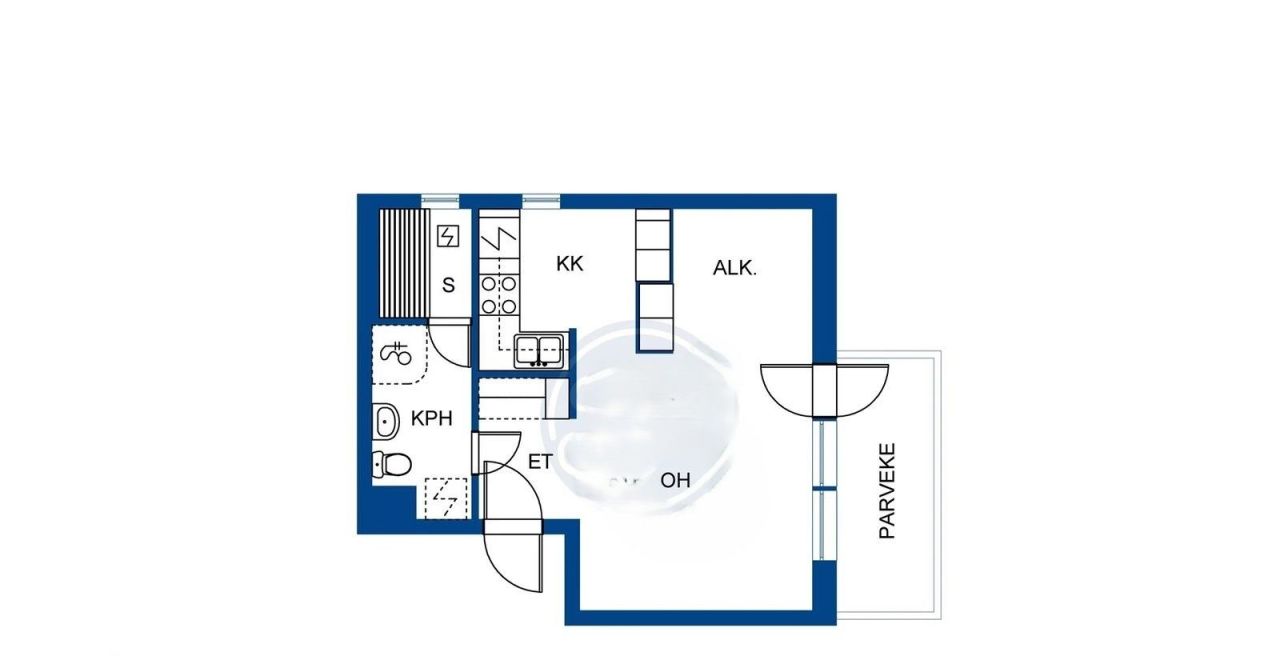 Квартира в Хейнявеси, Финляндия, 35 м² - фото 2