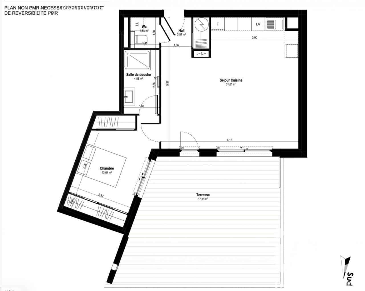 Квартира в Каннах, Франция, 55 м² - фото 2