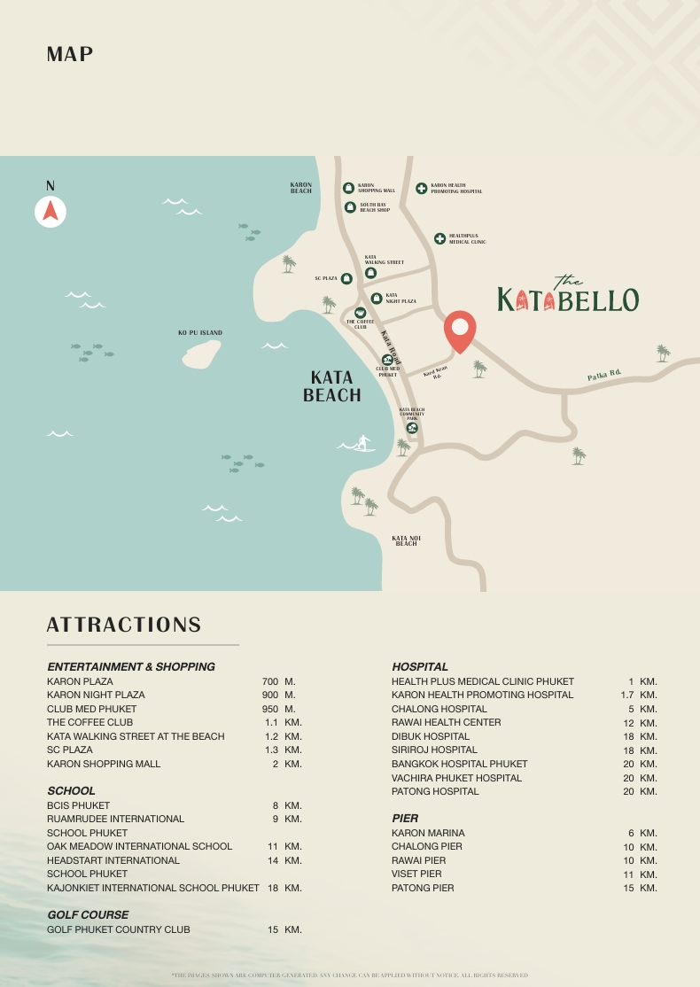 Квартира на Пхукете, Таиланд, 41 м² - фото 2