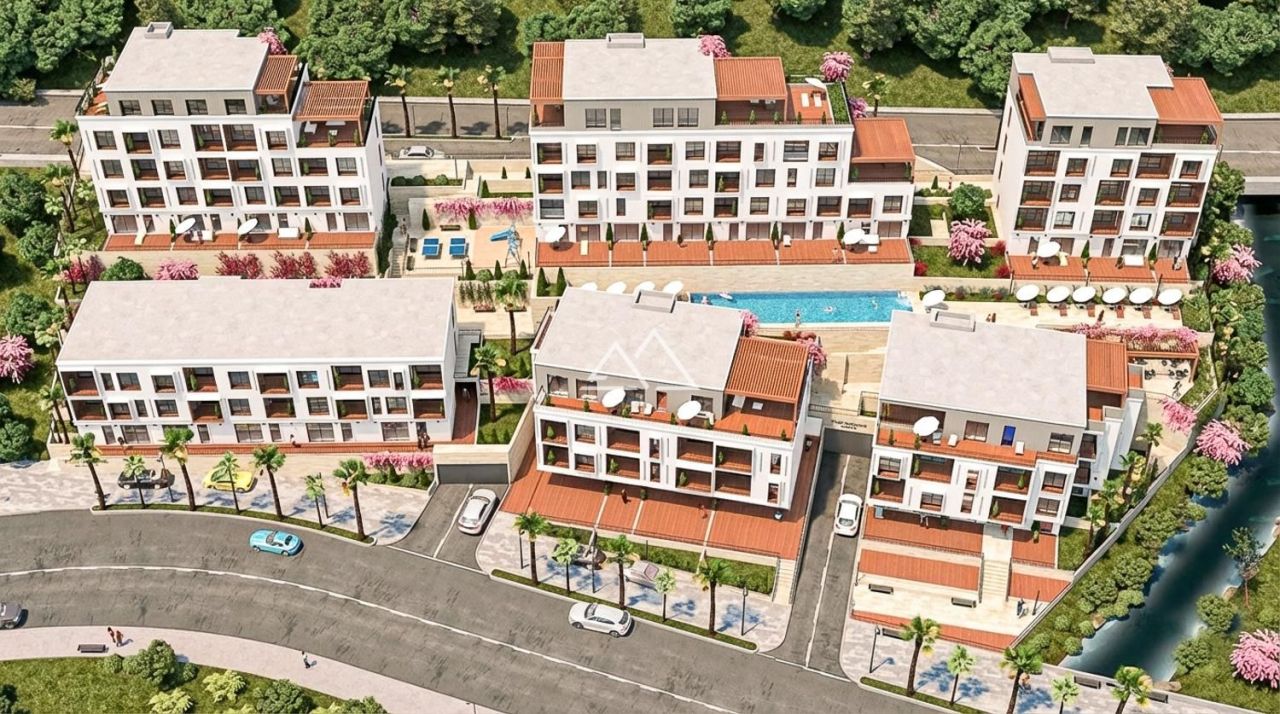 Апартаменты в Тивате, Черногория, 45 м² - фото 14