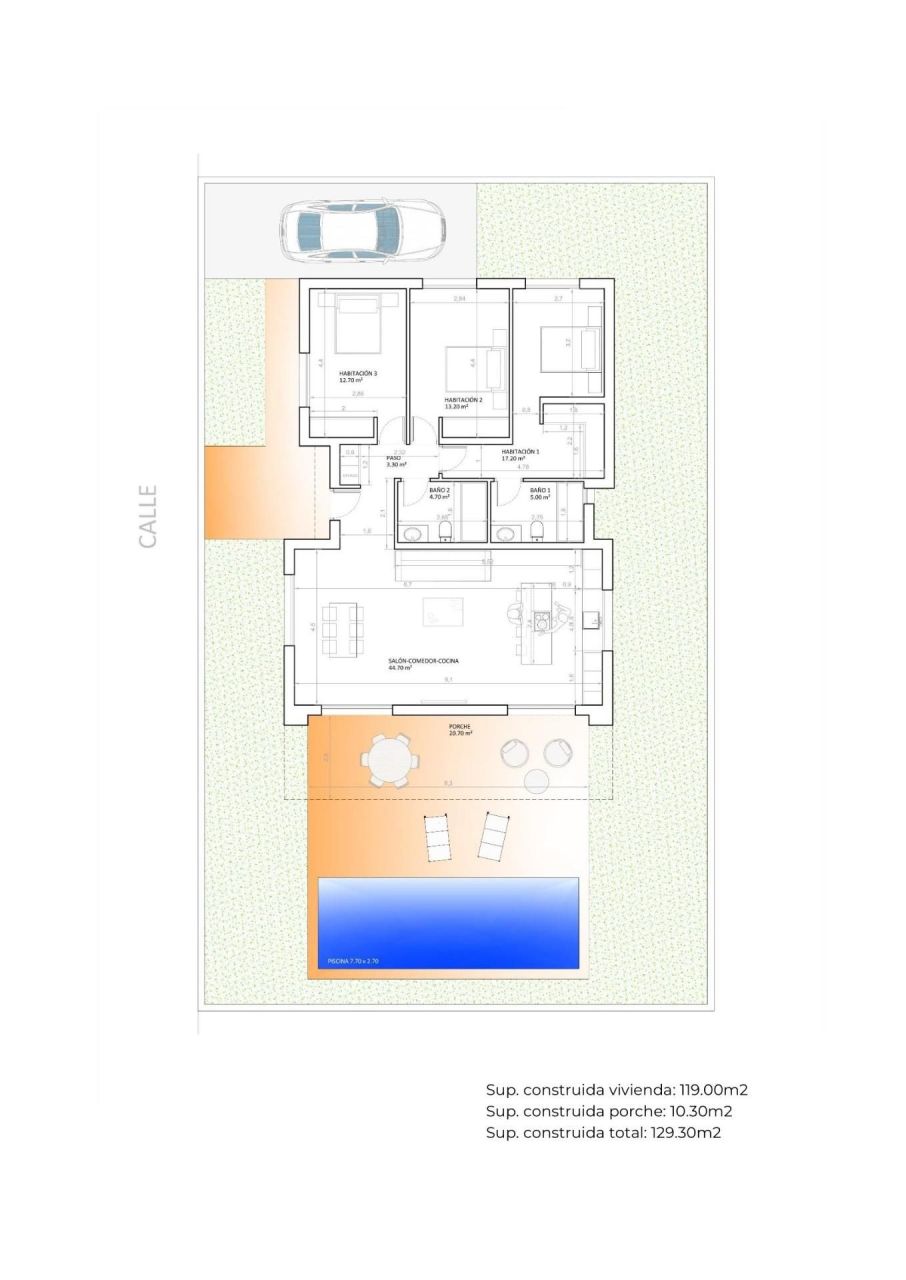 Вилла в Монфорте-дель-Сид, Испания, 129 м² - фото 18