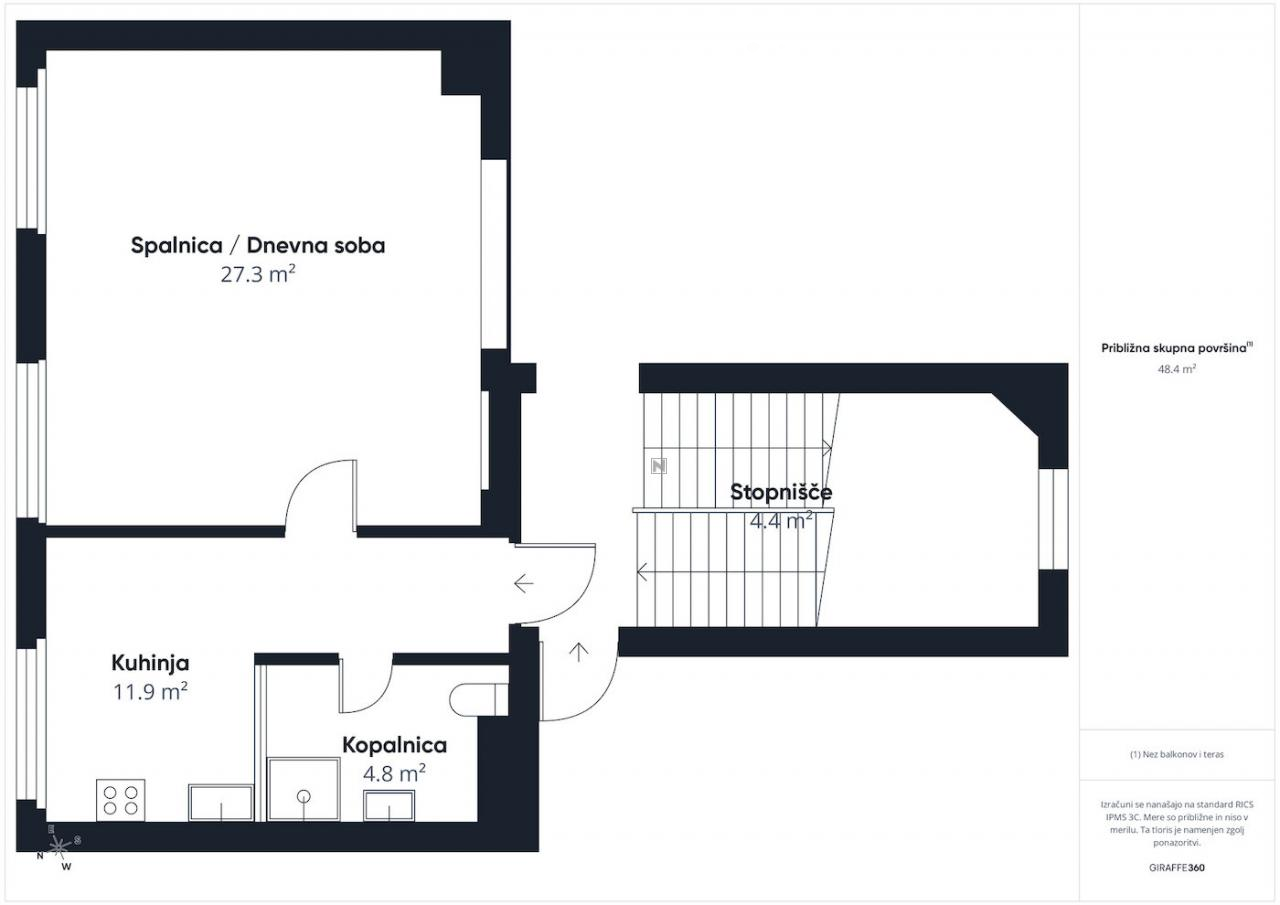 Квартира в Любляне, Словения, 57 м² - фото 16
