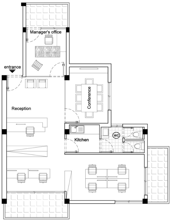 Офис в Лимасоле, Кипр, 80 м² - фото 4