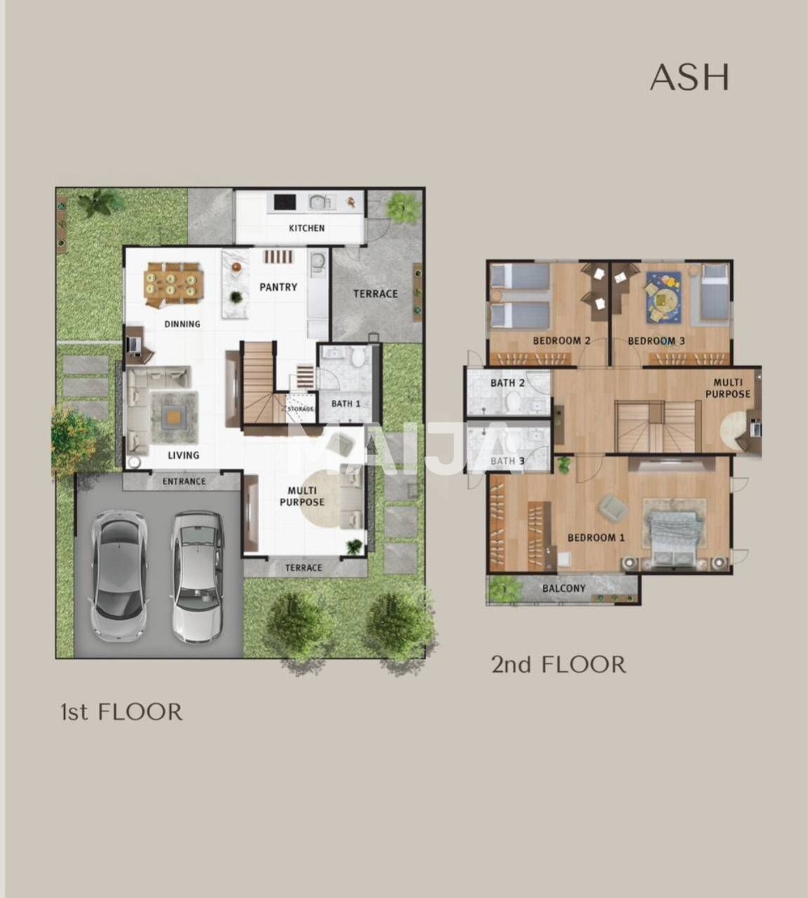 Вилла в Паттайе, Таиланд, 222 м² - фото 2