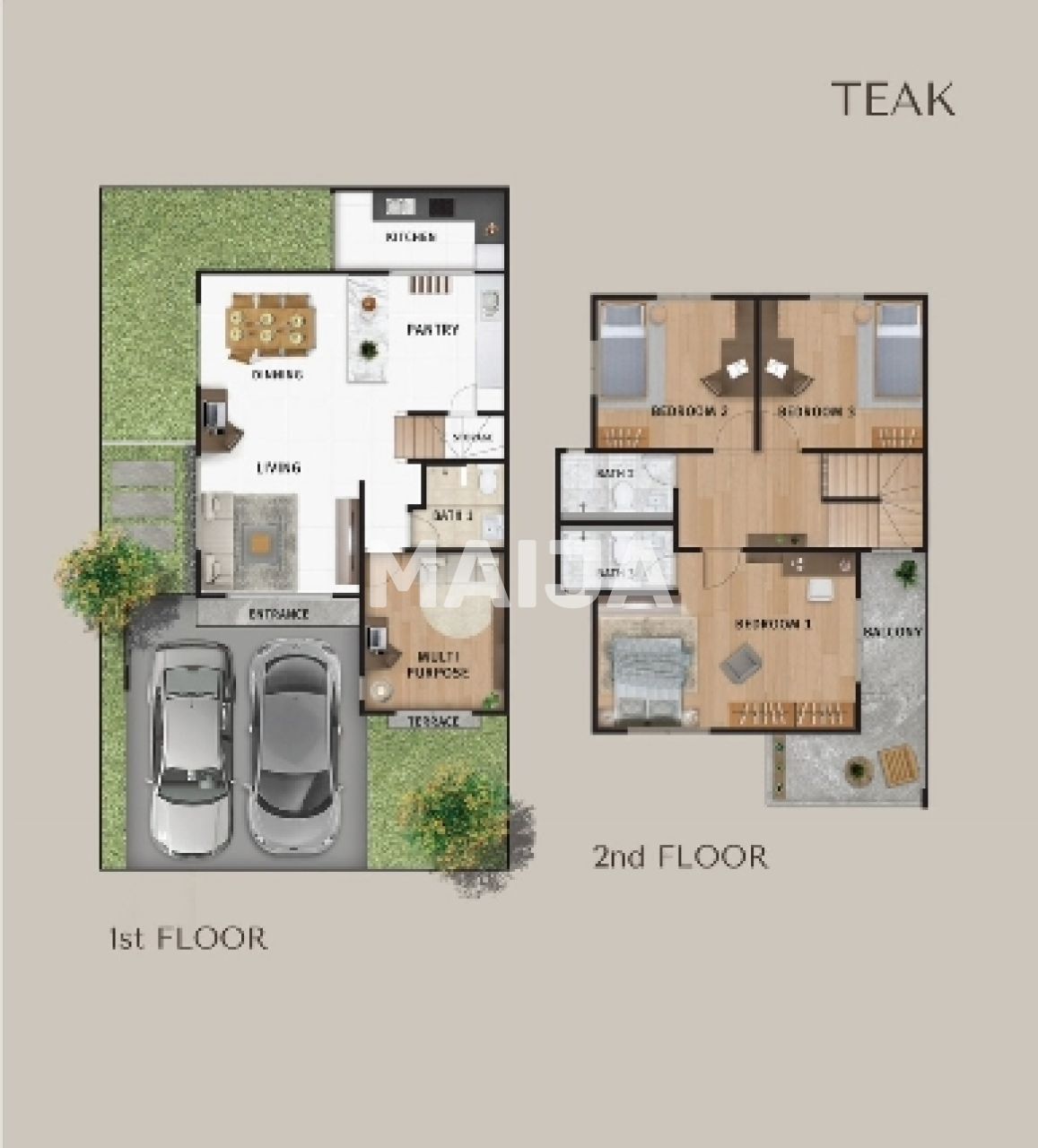 Вилла в Паттайе, Таиланд, 181 м² - фото 2