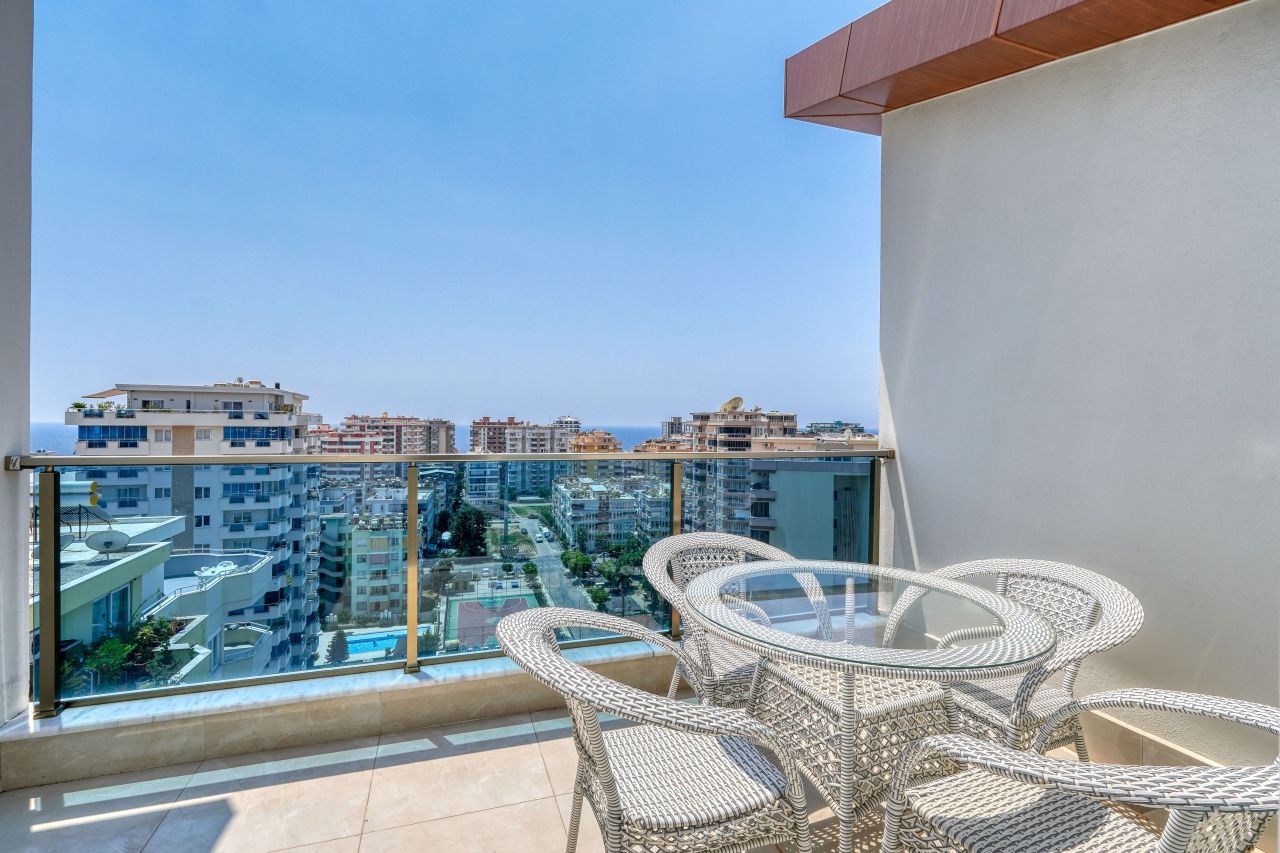 Апартаменты в Алании, Турция, 98 м² - фото 11