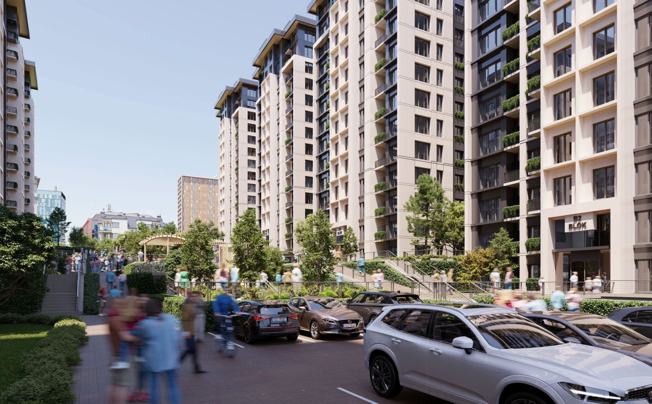 Апартаменты в Стамбуле, Турция, 63 м² - фото 12