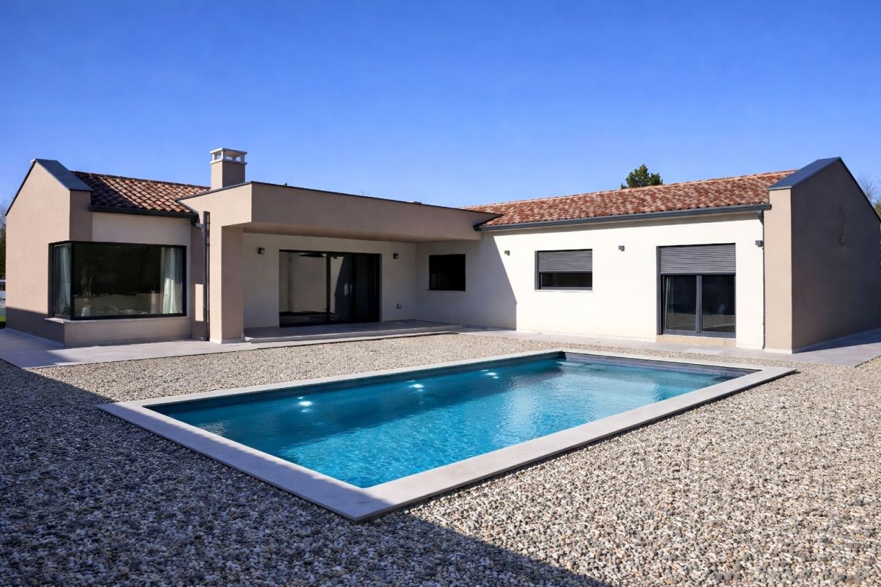 Вилла в Лабине, Хорватия, 155 м² - фото 1