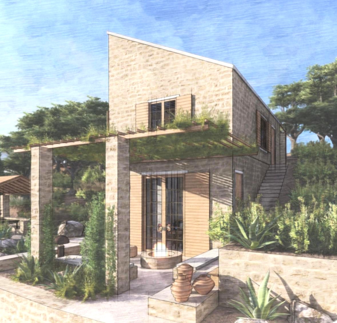 Вилла на Хваре, Хорватия, 83 м² - фото 2