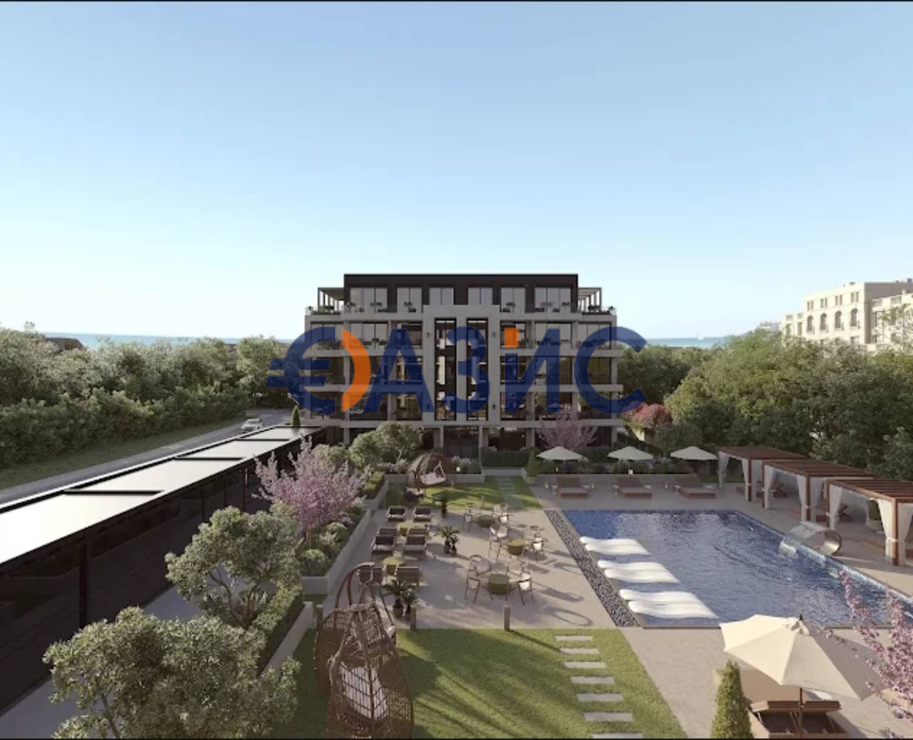 Апартаменты на Солнечном берегу, Болгария, 34.8 м² - фото 5