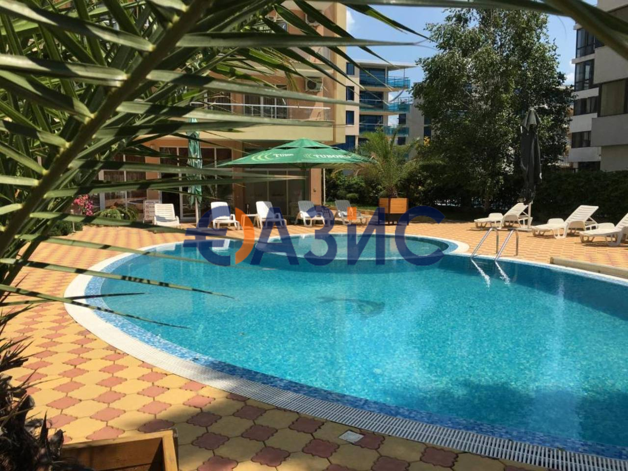 Апартаменты на Солнечном берегу, Болгария, 46 м² - фото 12