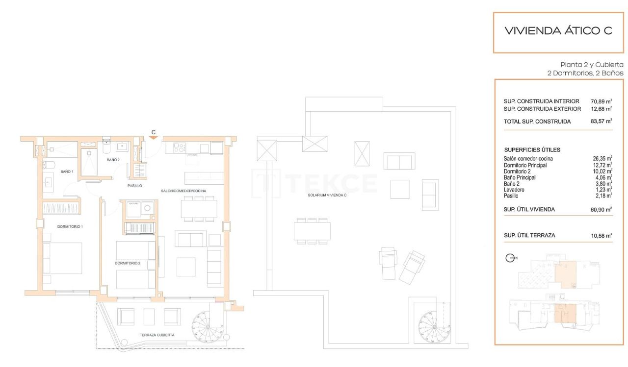 Пентхаус в Фуэнхироле, Испания, 84 м² - фото 10