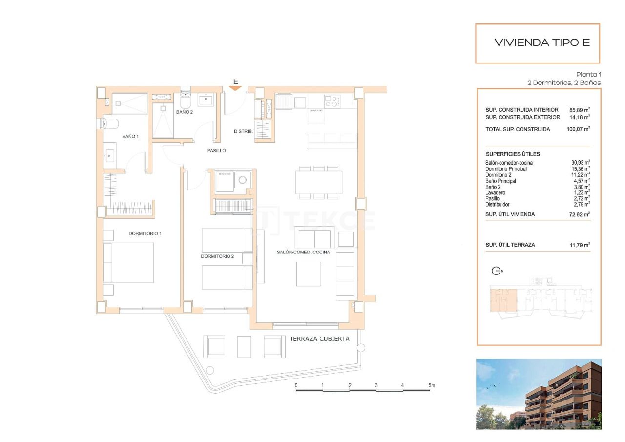 Пентхаус в Фуэнхироле, Испания, 84 м² - фото 11