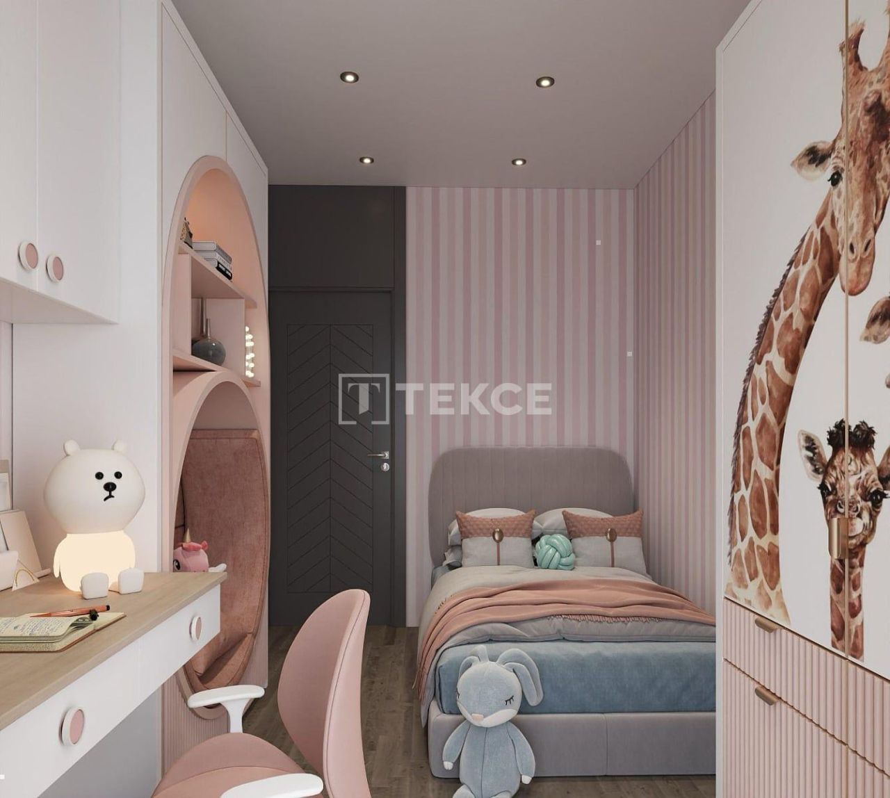 Апартаменты в Анталии, Турция, 55 м² - фото 12