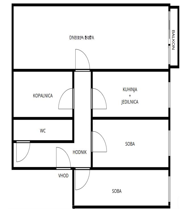 Квартира в Любляне, Словения, 76 м² - фото 12