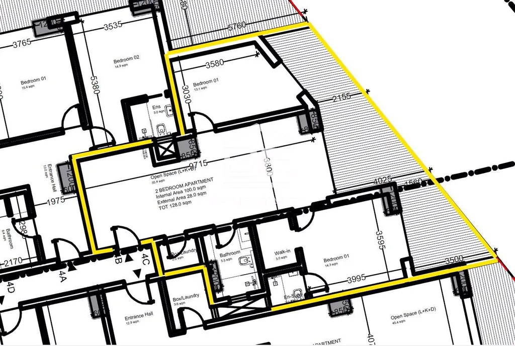Квартира в Сан-Лоренце, Мальта, 128 м² - фото 1