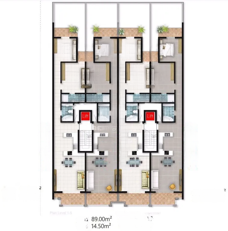 Квартира в Сан-Лоренце, Мальта, 108 м² - фото 1