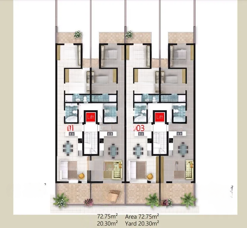 Квартира в Сан-Лоренце, Мальта, 108 м² - фото 3